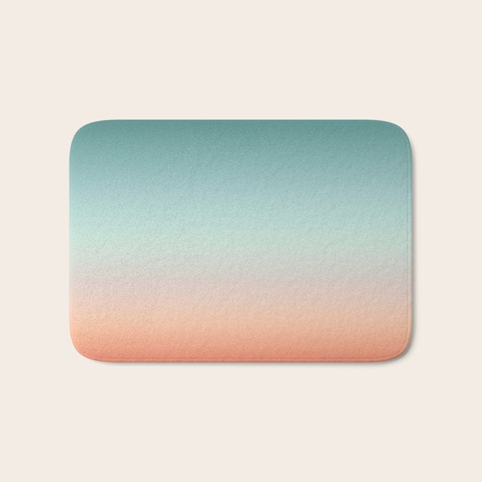 Color gradient background - fading sunset sky colors Bath Mat Gallery Image 1