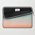 Color gradient background - fading sunset sky colors Laptop Sleeve Gallery Image 2