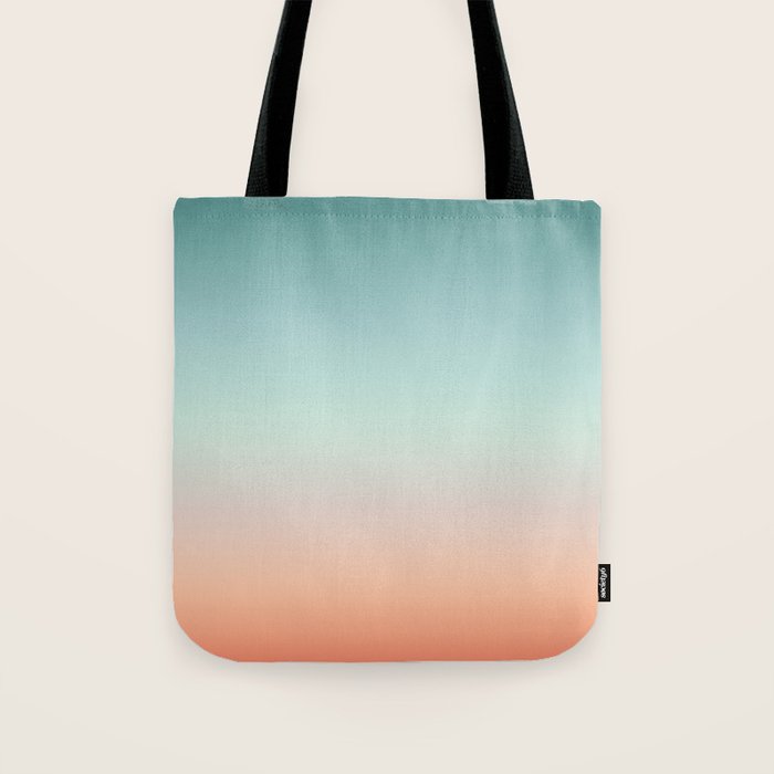 Color gradient background - fading sunset sky colors Tote Bag Gallery Image 1