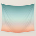 Color gradient background - fading sunset sky colors Wall Tapestry Gallery Image 4