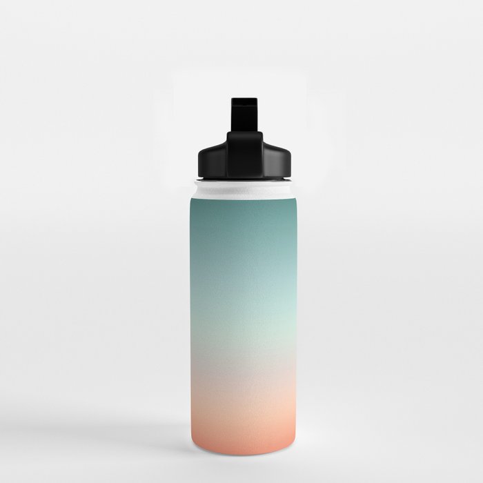 Color gradient background - fading sunset sky colors Water Bottle Gallery Image 2
