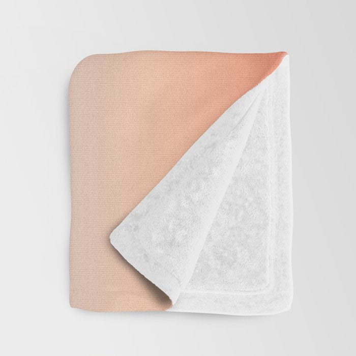 Color gradient background - fading sunset sky colors Throw Blanket Gallery Image 3
