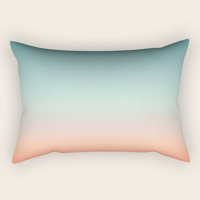 Color gradient background - fading sunset sky colors Rectangular Pillow Gallery Image 2