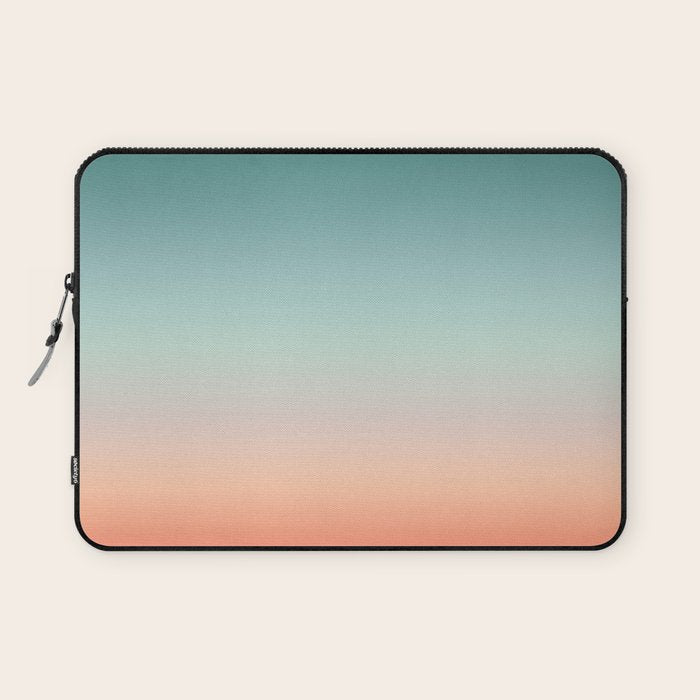 Color gradient background - fading sunset sky colors Laptop Sleeve Gallery Image 1