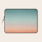 Color gradient background - fading sunset sky colors Laptop Sleeve Gallery Image 1