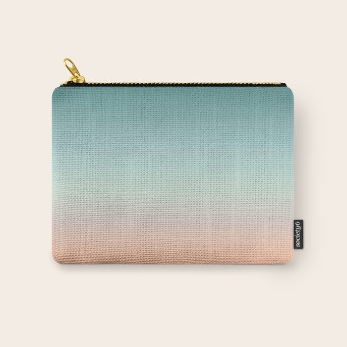 Color gradient background - fading sunset sky colors Carry All Pouch Gallery Image 1