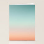 Color gradient background - fading sunset sky colors Stationery Card Gallery Image 2