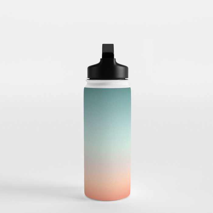 Color gradient background - fading sunset sky colors Water Bottle Gallery Image 3