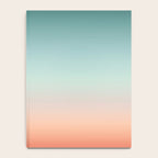 Color gradient background - fading sunset sky colors Notebook Gallery Image 4