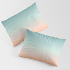 Color gradient background - fading sunset sky colors Pillow Sham Gallery Image 3