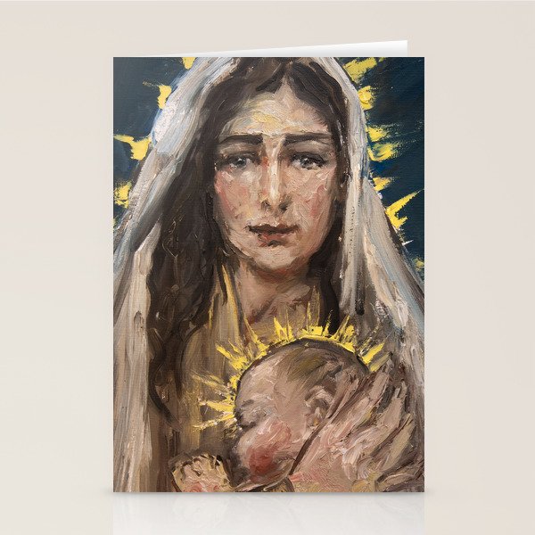 Mater Salvatoris Stationery Card Gallery Image 1