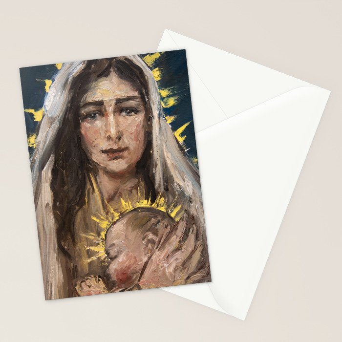 Mater Salvatoris Stationery Card Gallery Image 2