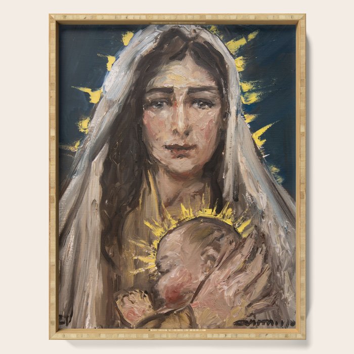 Mater Salvatoris Serving Tray Gallery Image 1