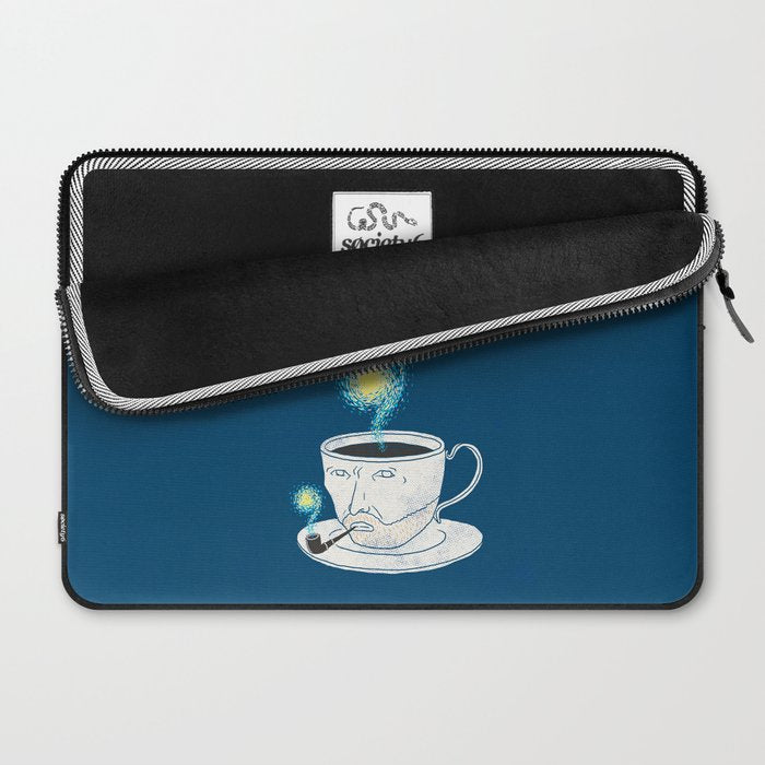 Starry starry coffee Laptop Sleeve Gallery Image 2