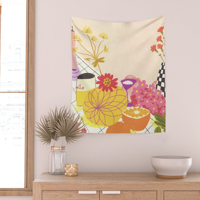 Pomelo Wall Tapestry Gallery Image 2