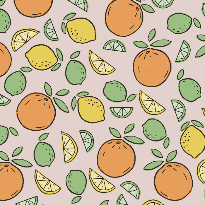Summer Citrus in Pink Coffee Mug Gallery Image 2