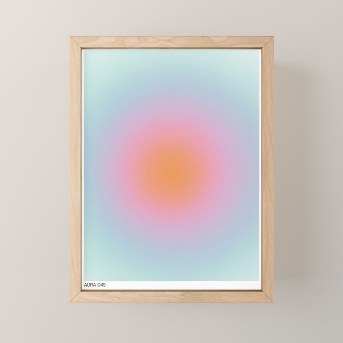 aura 049 Mini Art Print Gallery Image 1