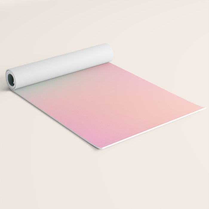 The optimistic  Rainbow Gradient Yoga Mat Gallery Image 2
