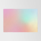 The optimistic  Rainbow Gradient Rug Gallery Image 2