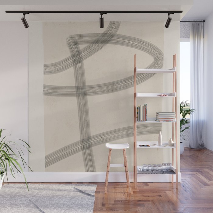 Minimal Abstract Art 20 Wall Mural Gallery Image 1