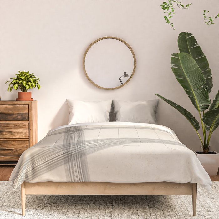 Minimal Abstract Art 20 Comforter Gallery Image 3