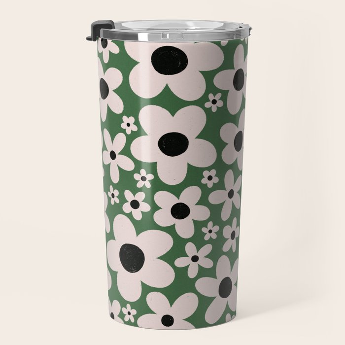 Flower Power #2 Travel Mug Gallery Image 3