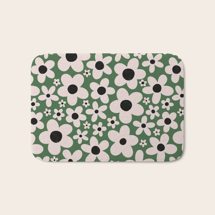 Flower Power #2 Bath Mat Gallery Image 1
