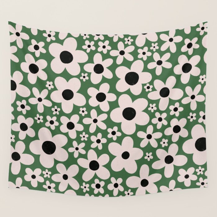 Flower Power #2 Wall Tapestry Gallery Image 4