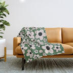 Flower Power #2 Throw Blanket Gallery Image 1