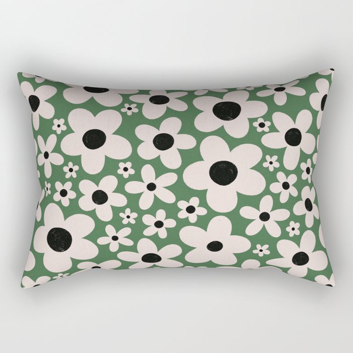Flower Power #2 Rectangular Pillow Gallery Image 2