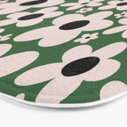 Flower Power #2 Bath Mat Gallery Image 3