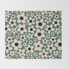 Flower Power #2 Throw Blanket Gallery Image 2