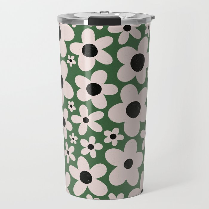 Flower Power #2 Travel Mug Gallery Image 1