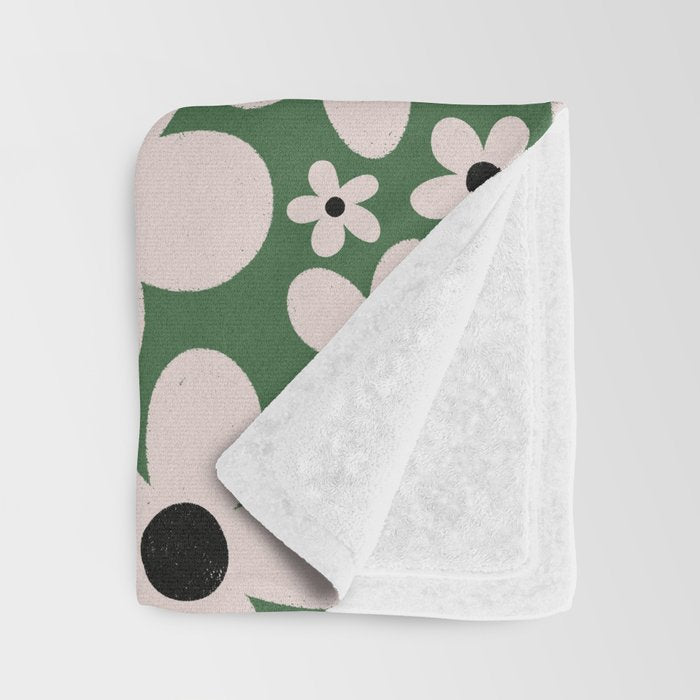 Flower Power #2 Throw Blanket Gallery Image 3