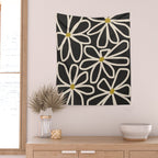 Daisy chain - night Wall Tapestry Gallery Image 2