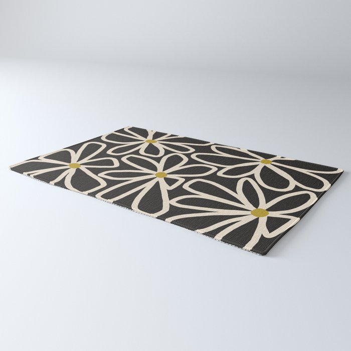 Daisy chain - night Rug Gallery Image 3