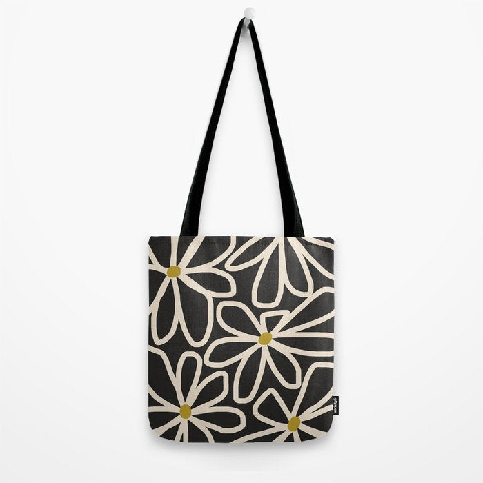 Daisy chain - night Tote Bag Gallery Image 2
