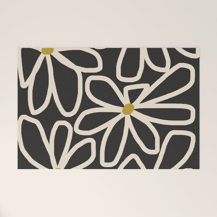 Daisy chain - night Welcome Mat Gallery Image 1