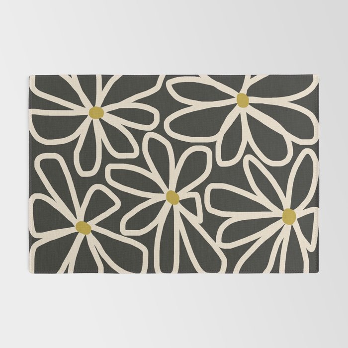 Daisy chain - night Rug Gallery Image 2