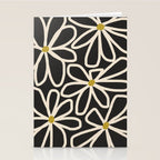 Daisy chain - night Stationery Card Gallery Image 2