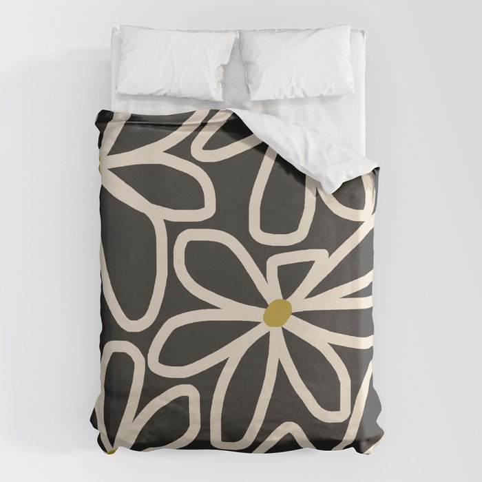 Daisy chain - night Duvet Cover Gallery Image 6
