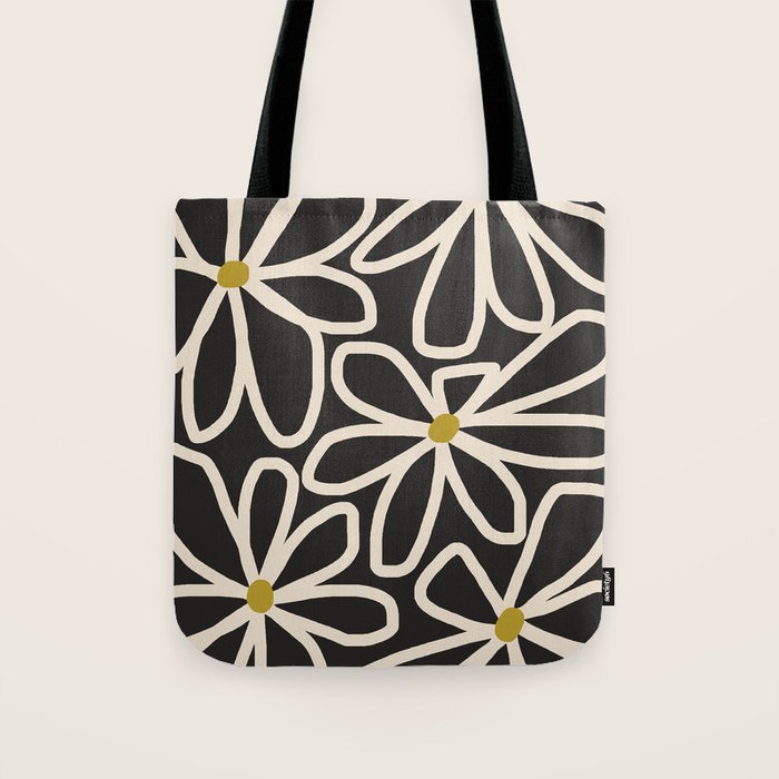 Daisy chain - night Tote Bag Gallery Image 1