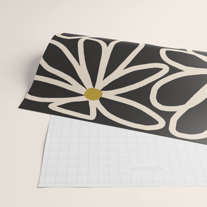 Daisy chain - night Wrapping Paper Gallery Image 2