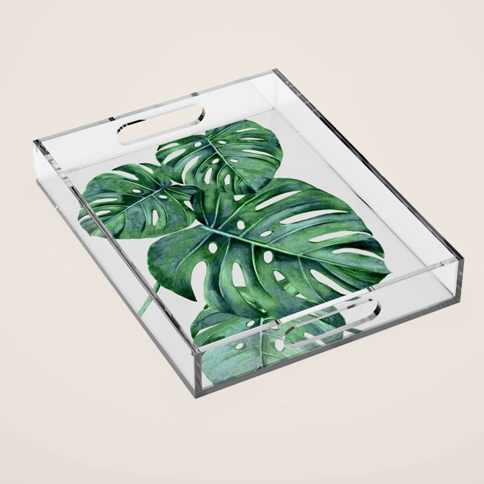Monstera Acrylic Tray Gallery Image 1