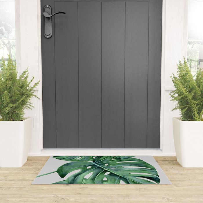 Monstera Welcome Mat Gallery Image 3