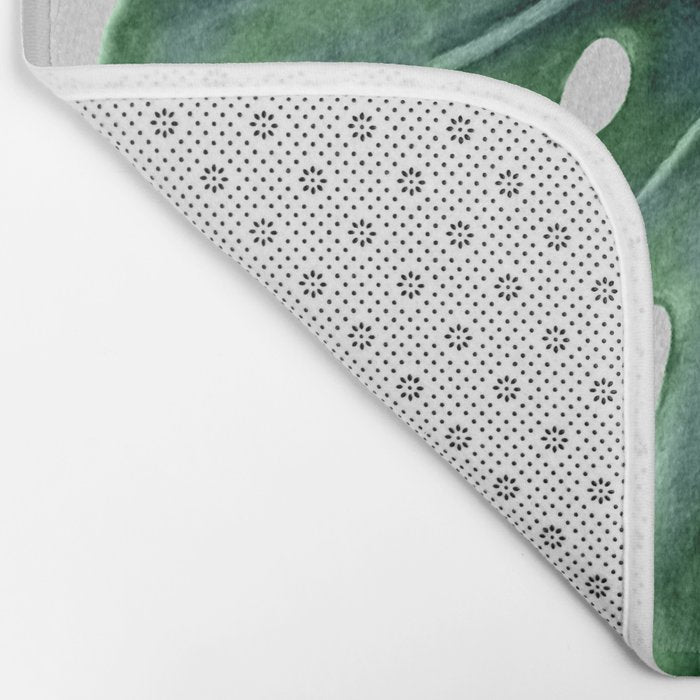 Monstera Bath Mat Gallery Image 2