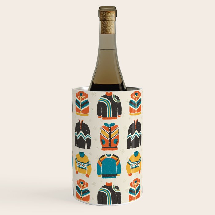 Vintage Skiwear Wine Chiller Gallery Image 3