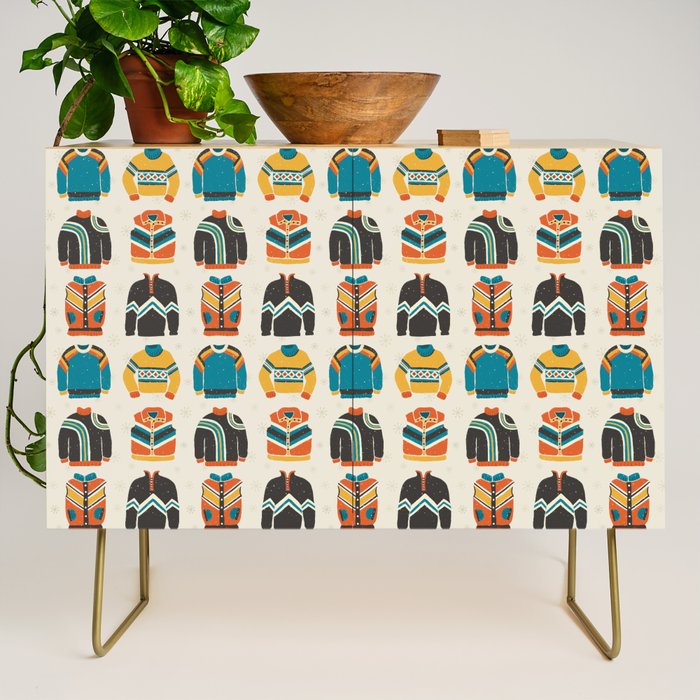 Vintage Skiwear Credenza Gallery Image 1