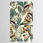 Floral and Birds Vintage Garden Tablecloth Gallery Image 2