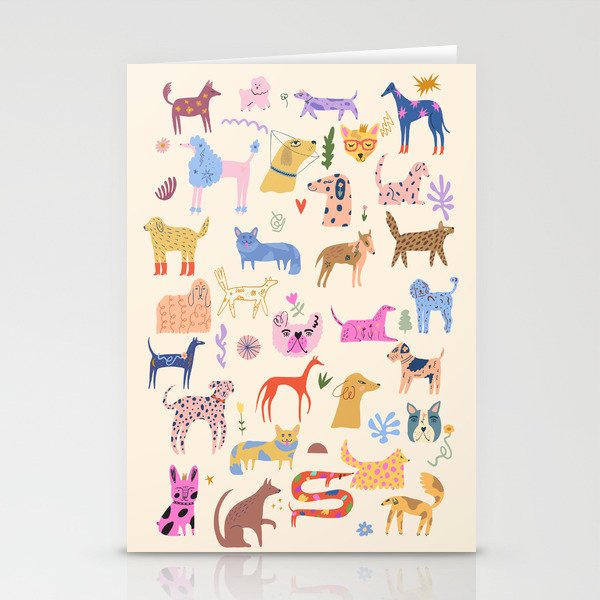 Dog Heaven Stationery Card Gallery Image 2